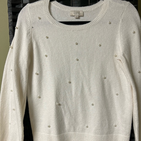 Loft Pearl Sweater size S - Picture 1 of 5